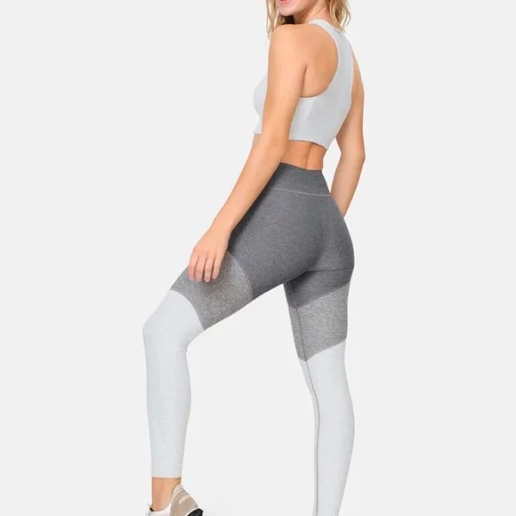Outdoor Voices Springs 7/8 Leggings in Graphite/Ash/Dove  Sz XS - Picture 2 of 7